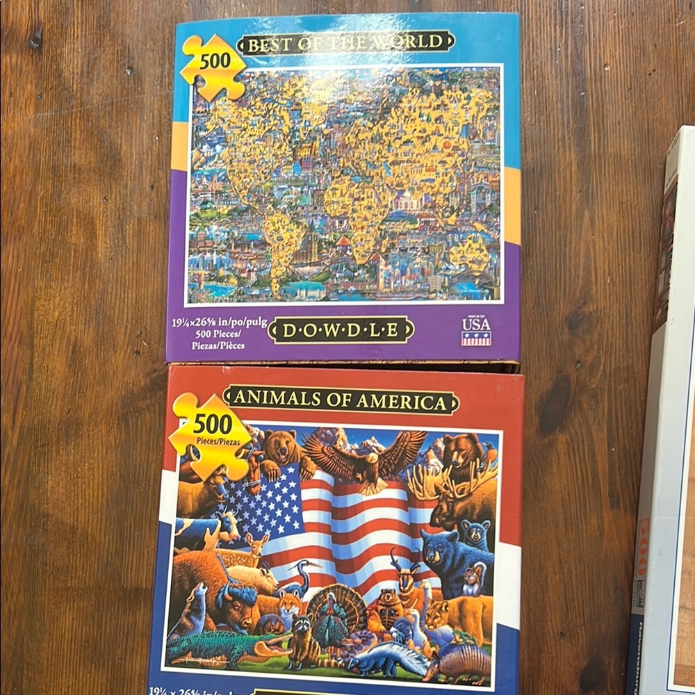 Dowdle 500-Piece Puzzle Set